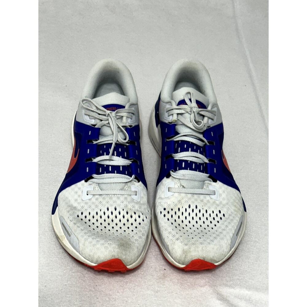 Nike Air Zoom Vomero 16 Men’s Running Shoes Blue White Orange Size 12
